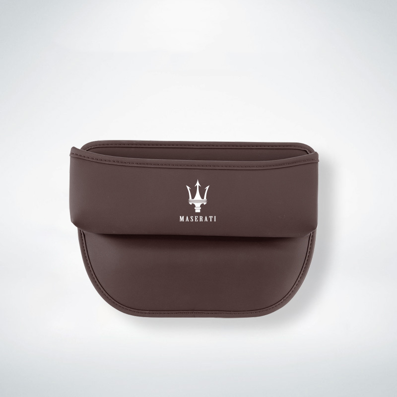 📣HOT SALE🔥Exclusive Logo Leather Car Seat Storage Box