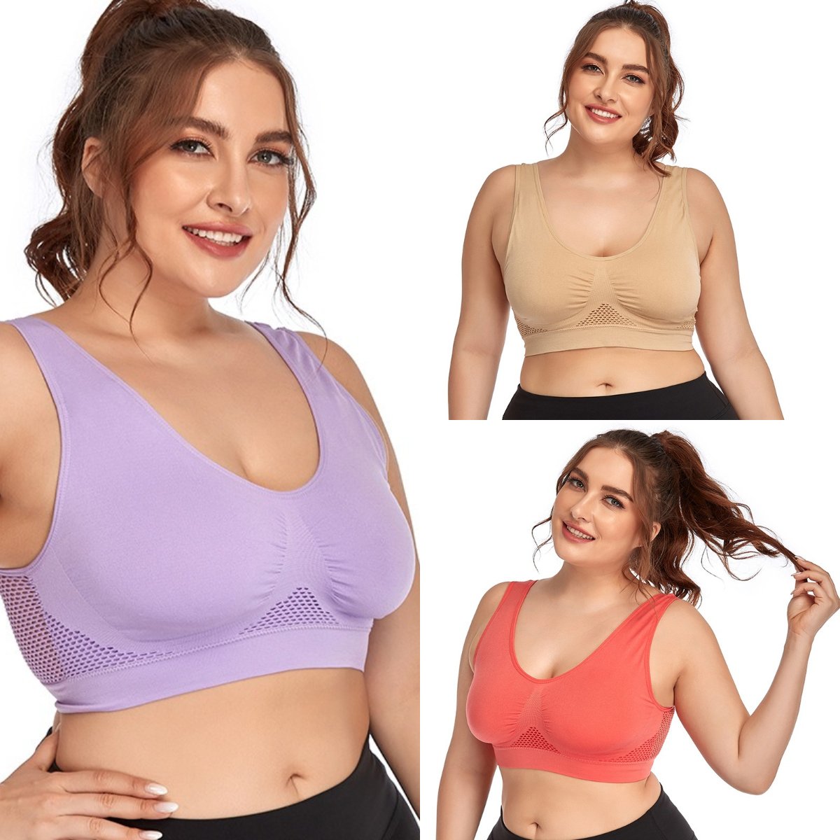 🔥LAST DAY 49% OFF🔥Breathable Cool No Wire Underwear💕