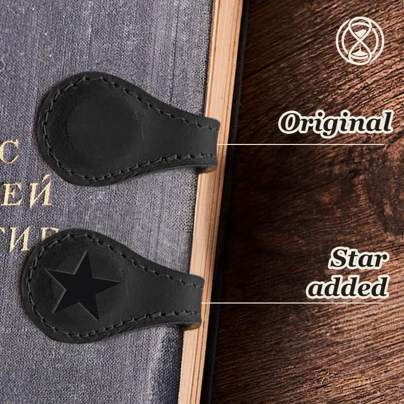 TimelessMark - LAST DAY SALE 70% OFF - Personalized Magnetic Leather Bookmark