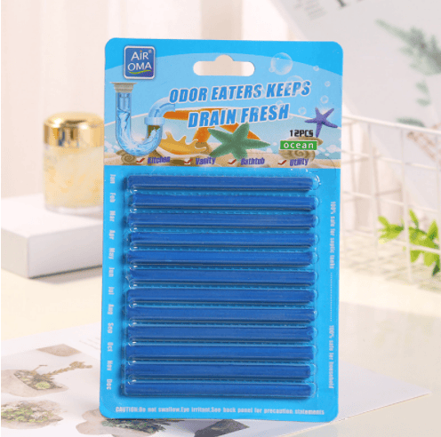 (🎉2023 New Year Promotion - Save 48%) 12/set Pipe Cleaning Sticks Oil Decontamination Kitchen Toilet Bathtub Drain Cleaneer - BUY 4 FREE SHIPPING NOW!!!