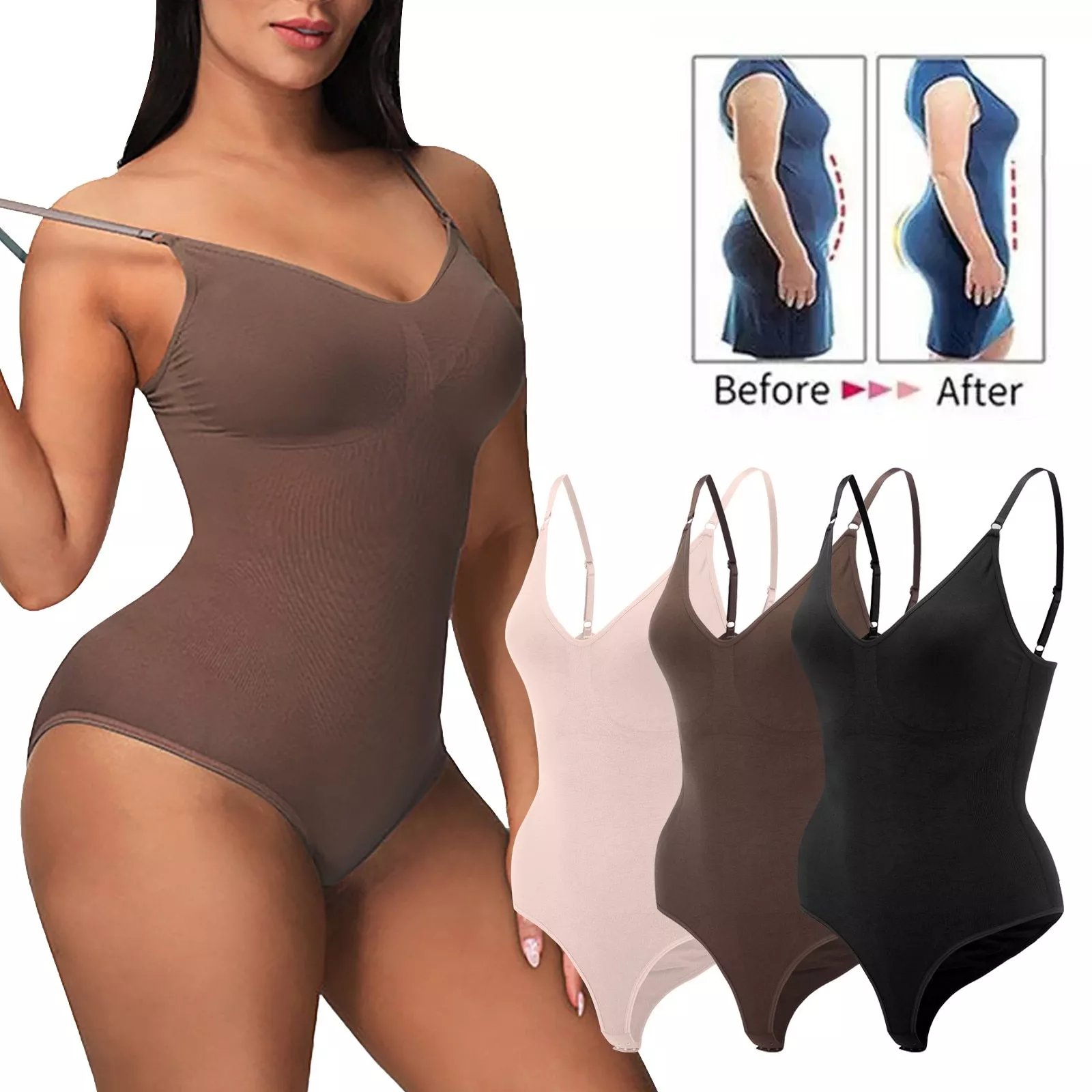 🎁LAST DAY 49% OFF🔥BODYSUIT SHAPEWEAR(Buy 1 Get 1 Free)