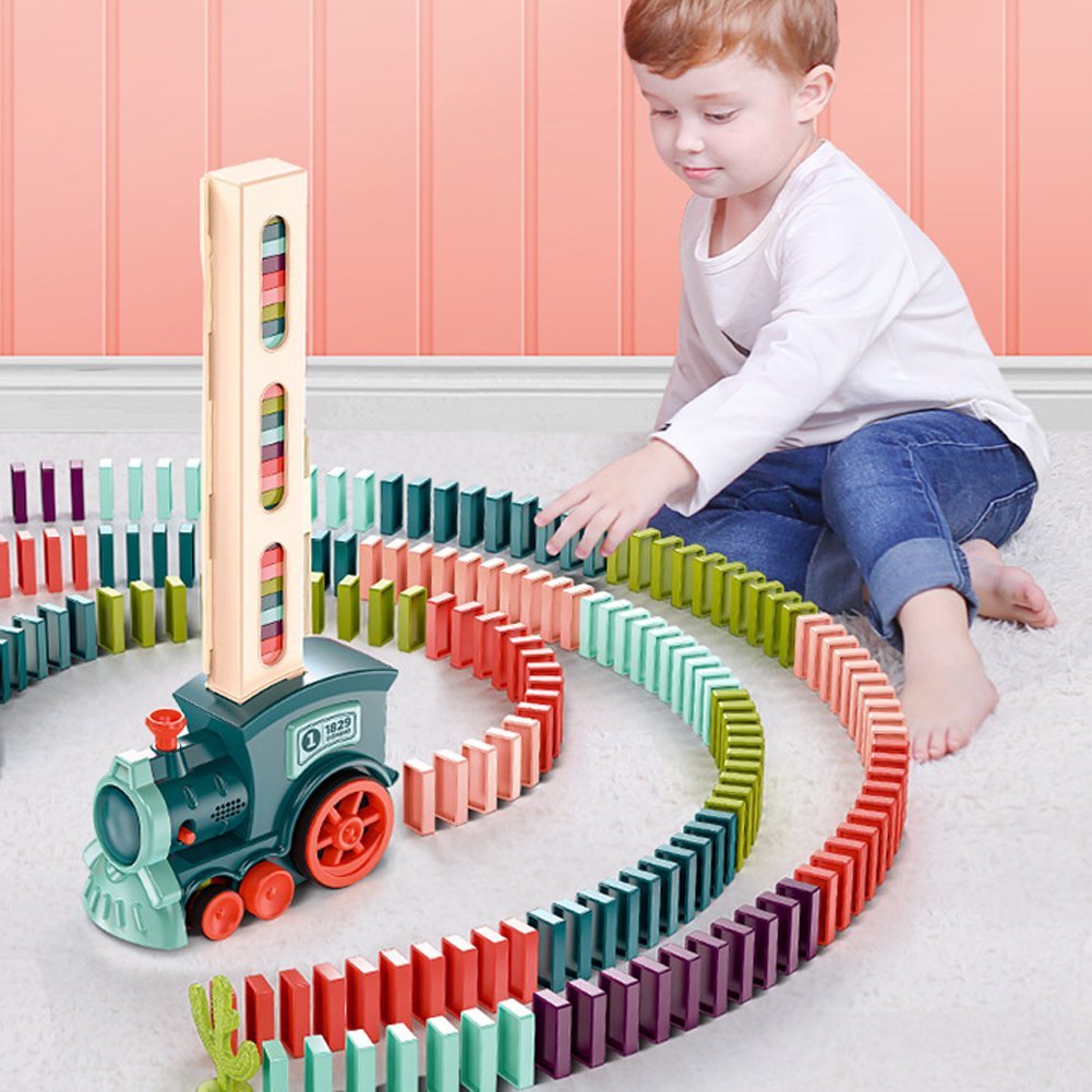 🔥Last Day Promotion 51% OFF🔥🔥 - Dominoes Automatic Domino Train Educational Toy
