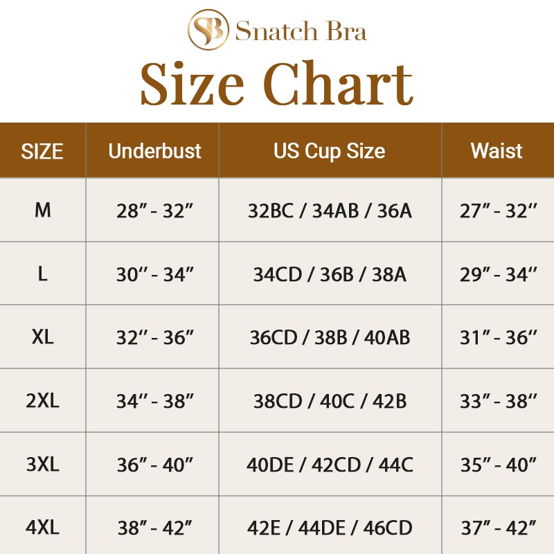 Snatch Bra - 3-in-1 Waist Trainer Bra