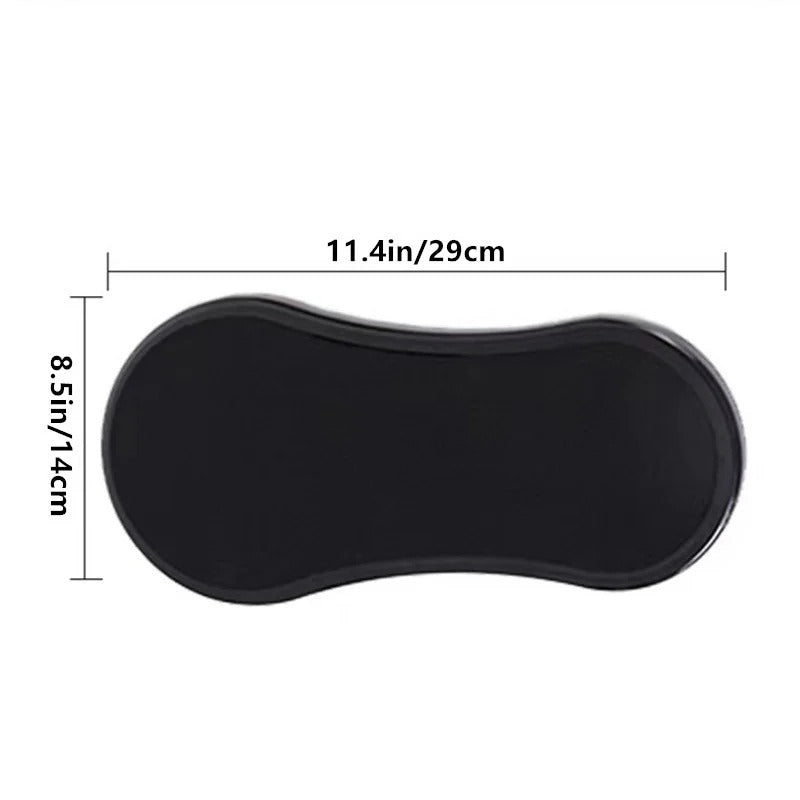 Desktop computer armrest adjustable wrist support pad