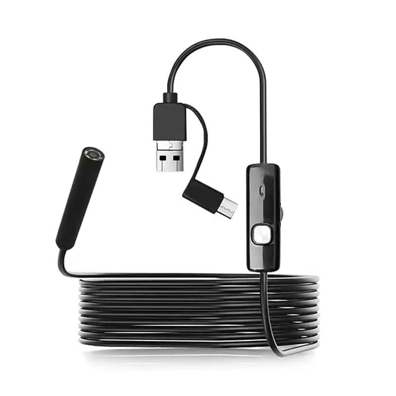 🔎 Plug-and-Play Endoscope Camera – Compatible with Android & iPhone & ipad for Direct Connection