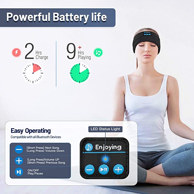 Sleepband With Bluetooth for Music