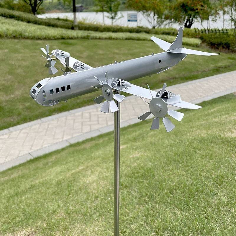 (ALMOST SOLD OUT)- AIRPLANE MODEL WIND SPINNERS