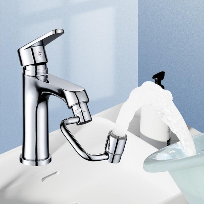 🚰 Upgrade Your Washing Routine - ✨ TTZZ 1440° Rotatable Faucet Aerator Extension - For Effortless, All-Angle Control!