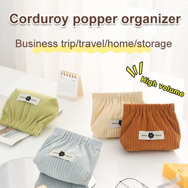 🎄Hot Sale-Only 7.99£🎁-😍Corduroy Elastic Hair Tie Organizer (🔥BUY 5, GET 5 FREE)