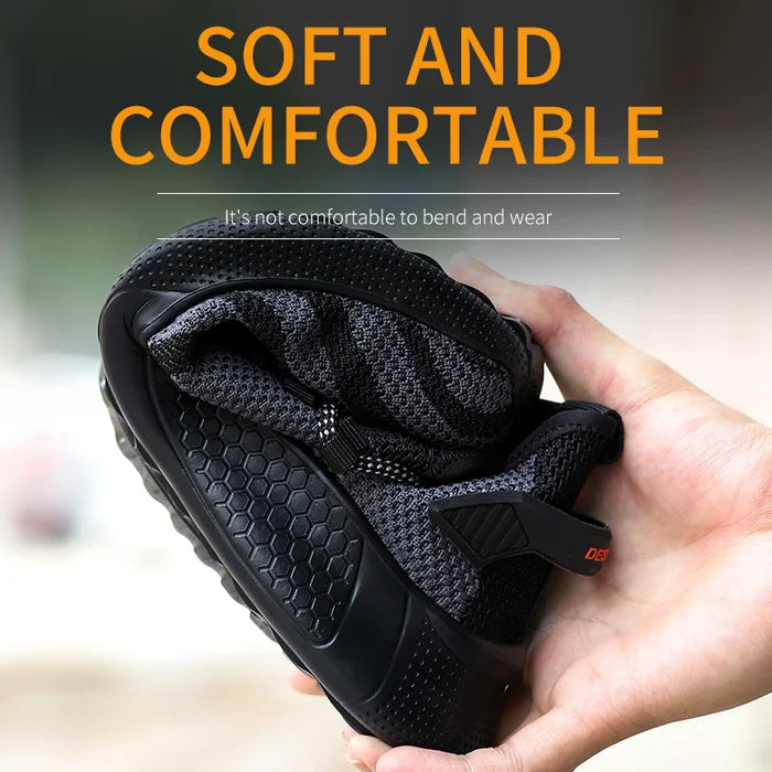 Ultra-Light Fashion Breathable Work Shoes - Orange