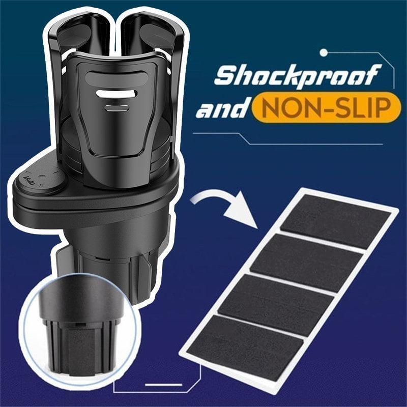Dual Cup Holder Expander for Car, 2-in-1 Multifunction Car Drink Expan