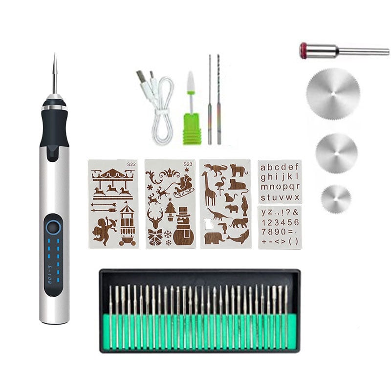⏰Christmas Sale, Enjoy 49% Off💥--DIY Electric Engraving Pen Tool Kit