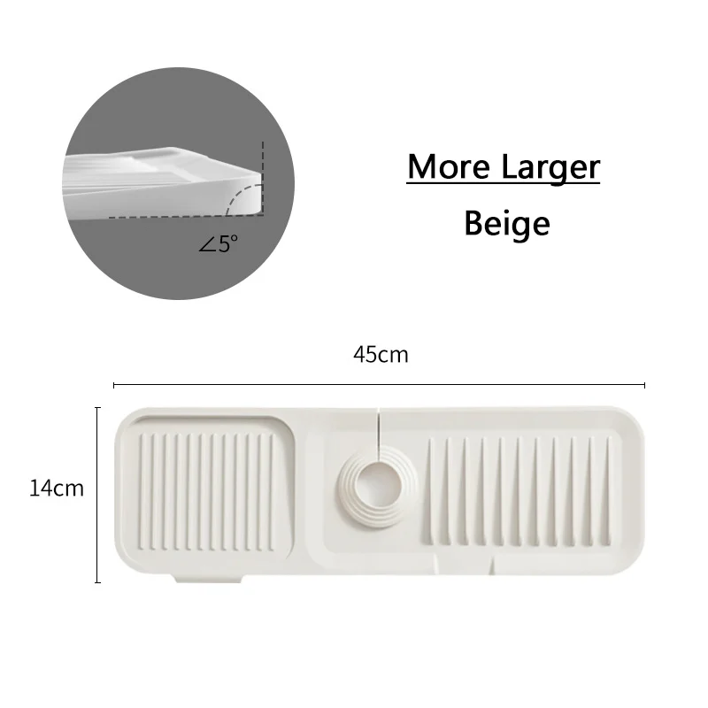 Kitchen Sink Silicone Splash Guard-BUY 2 GET 1 ( For Kitchen and Bathroom)