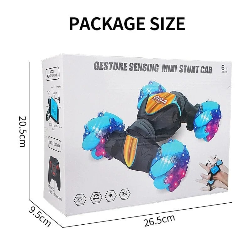 (🎄2023 CHRISTMAS DISCOUNT - 50% OFF NOW🎅) Gesture Sensing RC Stunt Car With Light