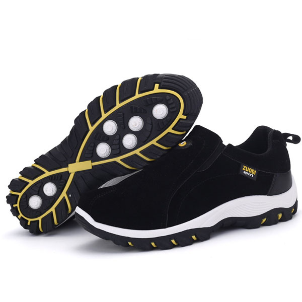 MEN'S GOOD ARCH SUPPORT OUTDOOR BREATHABLE LIGHTWEIGHT WALKING SLIP ON SNEAKERS
