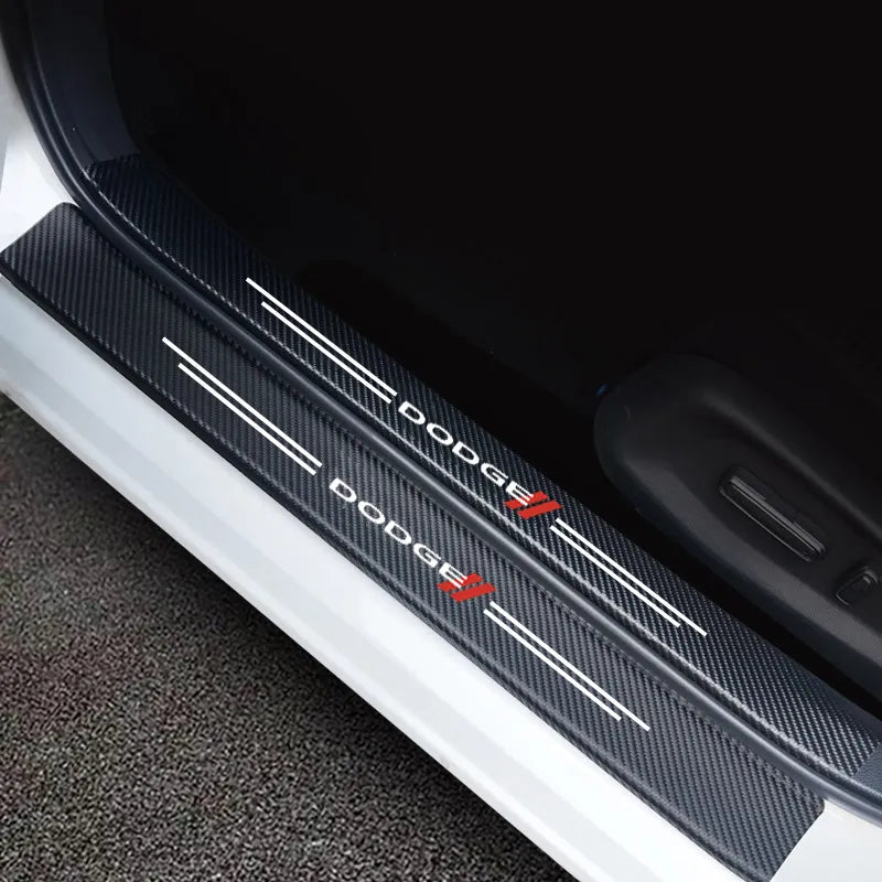 (🎄2023 CHRISTMAS SALE - 50% OFF🎁)Carbon Car Door Sills Stickers