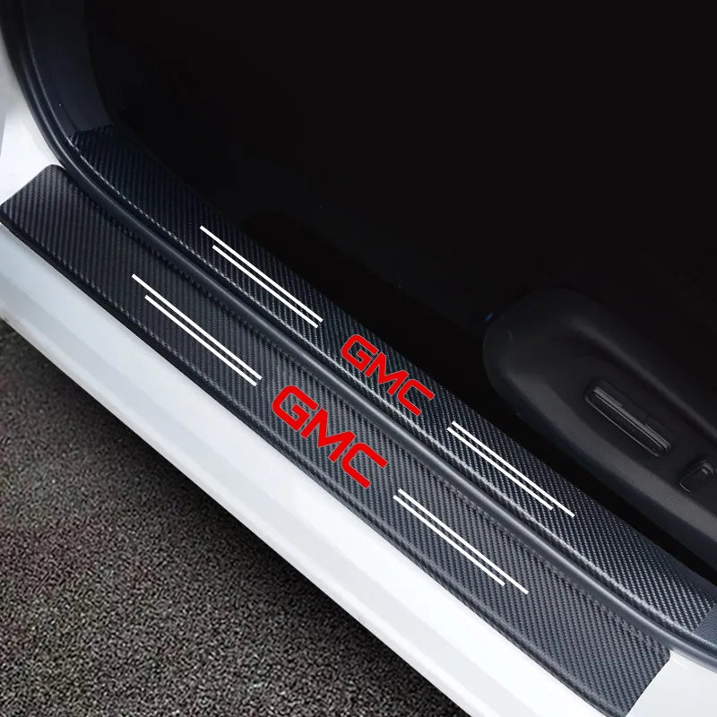 (🎄2023 CHRISTMAS SALE - 50% OFF🎁)Carbon Car Door Sills Stickers