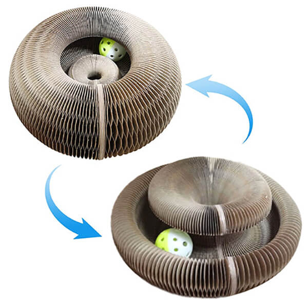 Magic Organ Cat Scratching Board - Comes with a toy bell ball