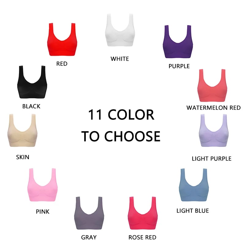 💖Limited Time Offer Buy One Get One Free 💖Real Plus Size Comfort Bra(Anti-Uniboob)