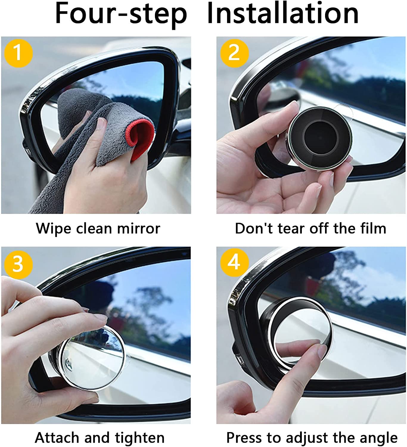 (🎁2024 New Year Hot Sale🎁)(🔥Buy 2 Get Extra 10% OFF)Car Blind Spot Mirror(1 PAIR)