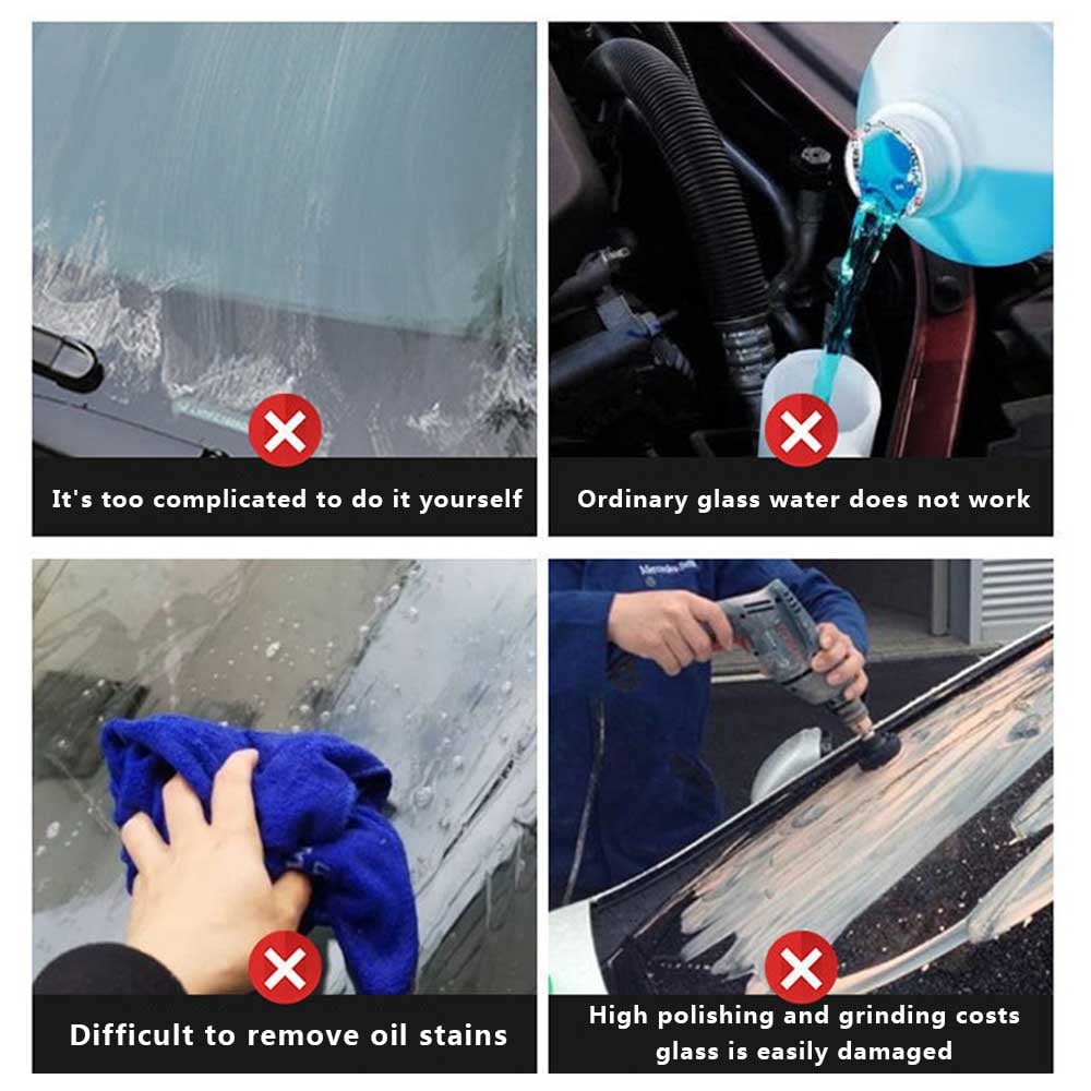 🔥 BIG SALE - 60% OFF🔥 Car Glass Oil Film Removal Wipes