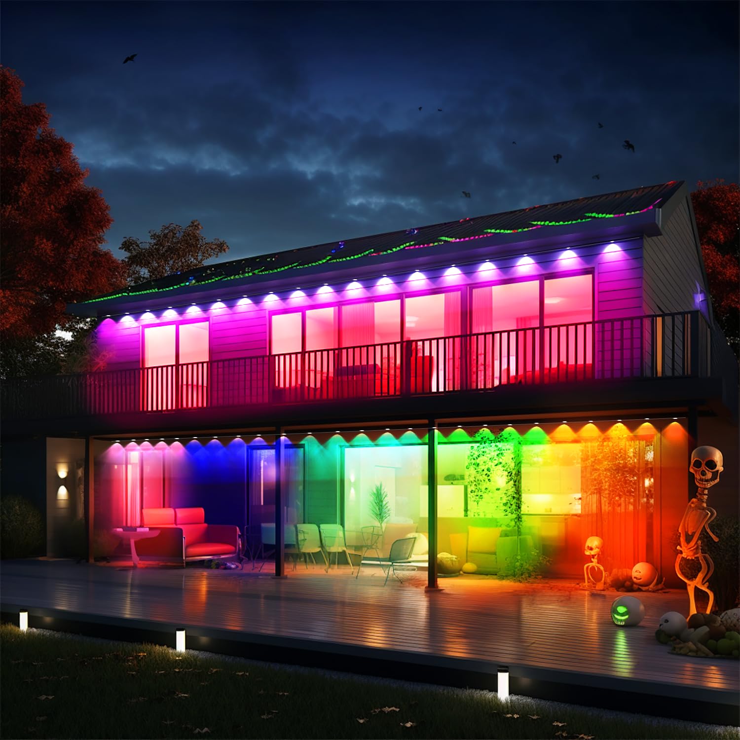 🎅Christmas Sale 49% OFF-- Permanent Outdoor Lights