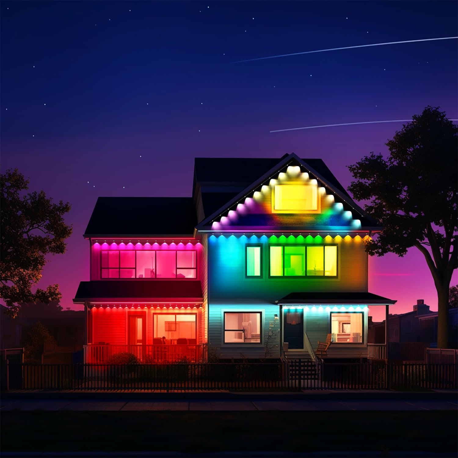 🎅Christmas Sale 49% OFF-- Permanent Outdoor Lights