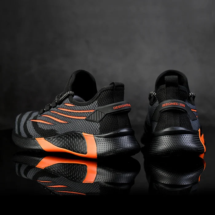 Ultra-Light Fashion Breathable Work Shoes - Orange