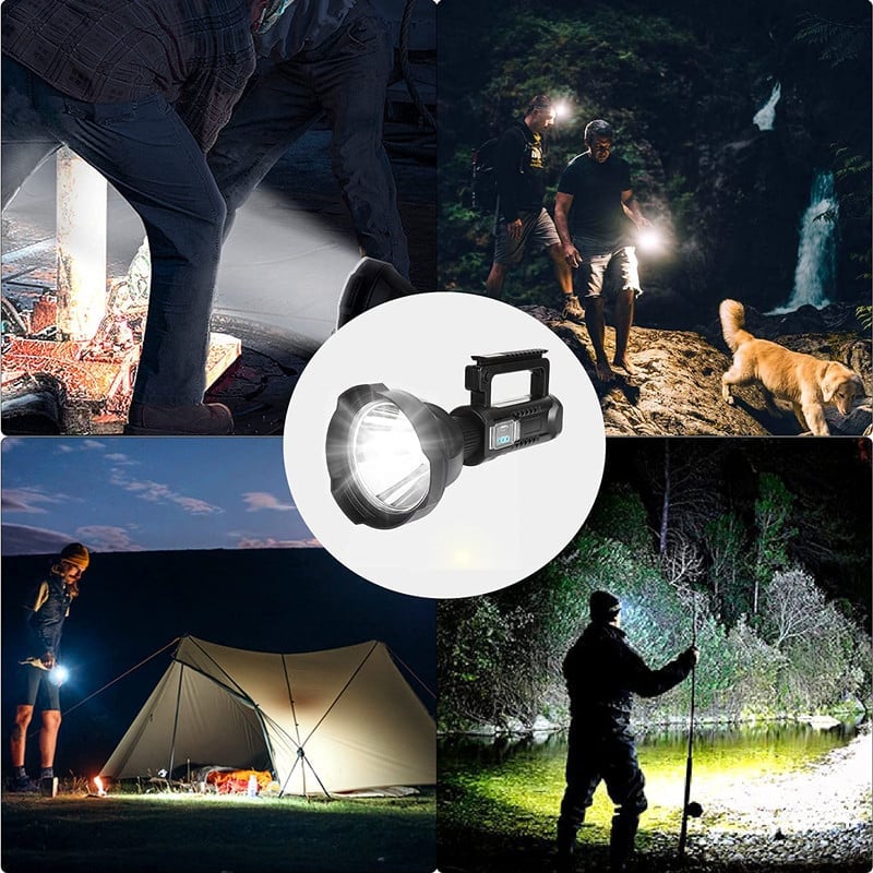⏰Last Day Promotion 69% OFF - Rechargeable Handheld Spotlight Flashlight