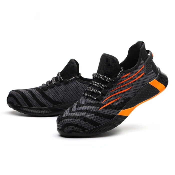 Ultra-Light Fashion Breathable Work Shoes - Orange