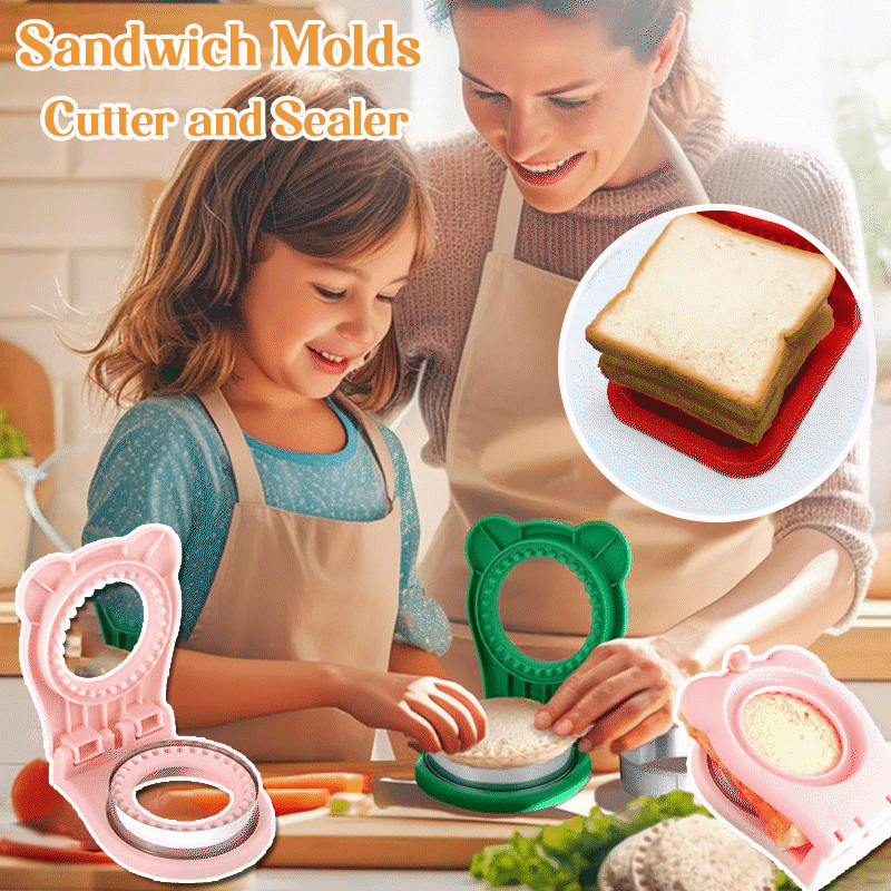 🔥Christmas Sale - Sandwich Molds Cutter and Sealer