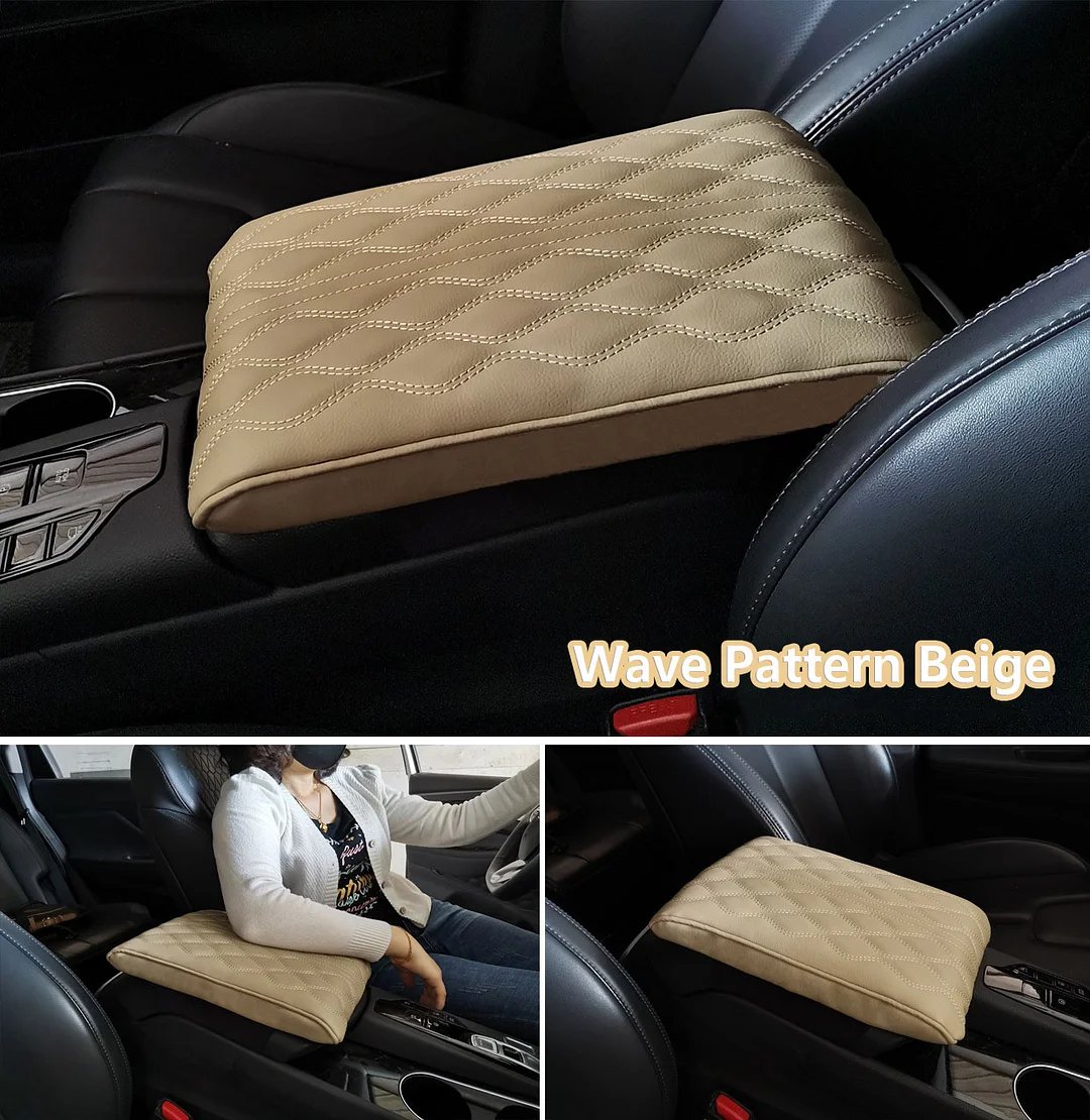 Leather Car Armrest Box Pad(Universal style)