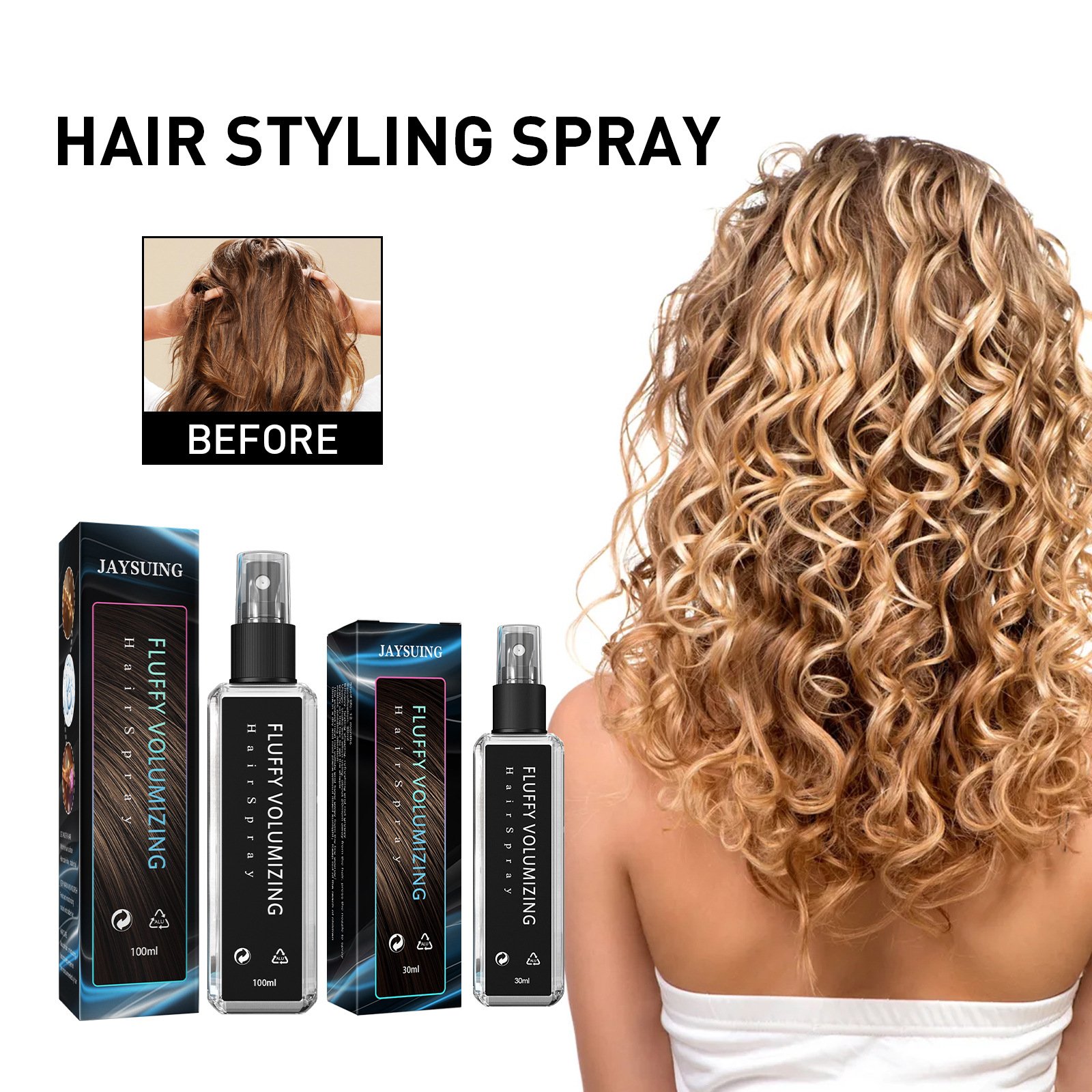 (🎁2024 NEW YEAR HOT SALE🎁)🔥 49% OFF-Newest Fluffy Volumizing Hair Spray