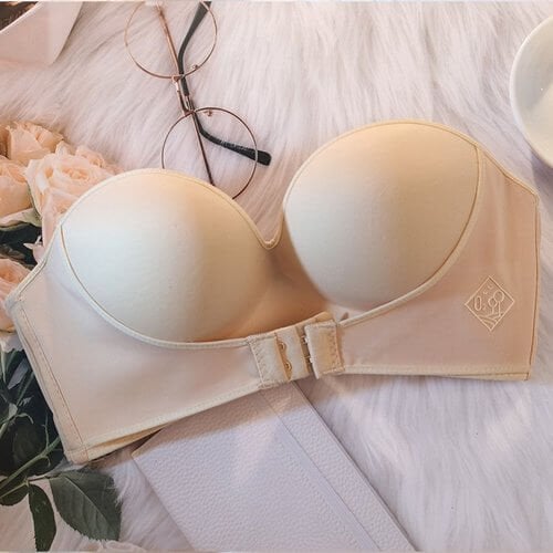 Invisible Strapless Extra Push Up Bra