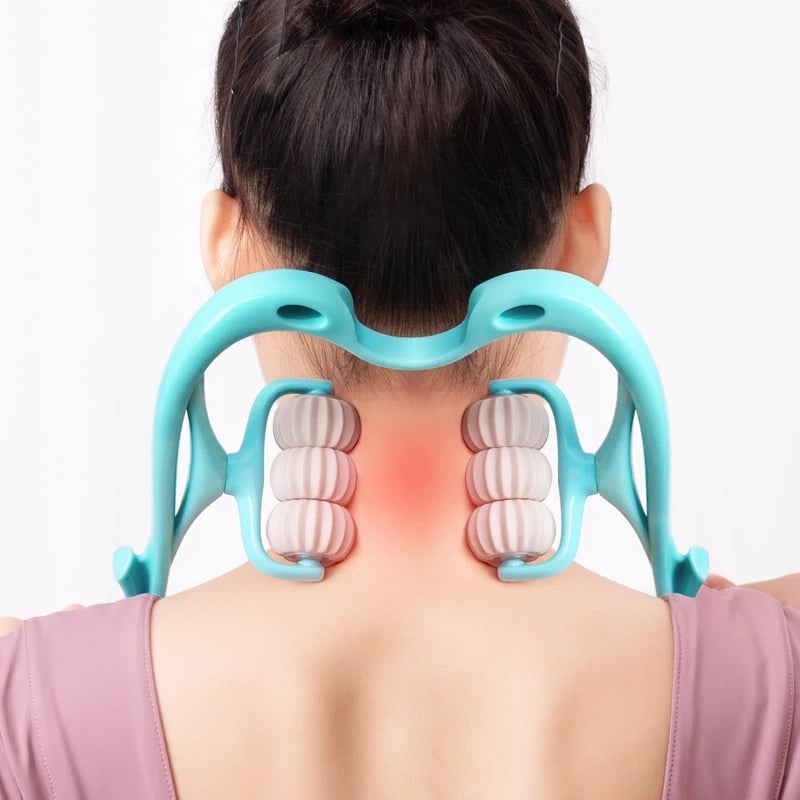 6 Wheel Pressure Point Neck Massager🔥LAST DAY 56% OFF🔥