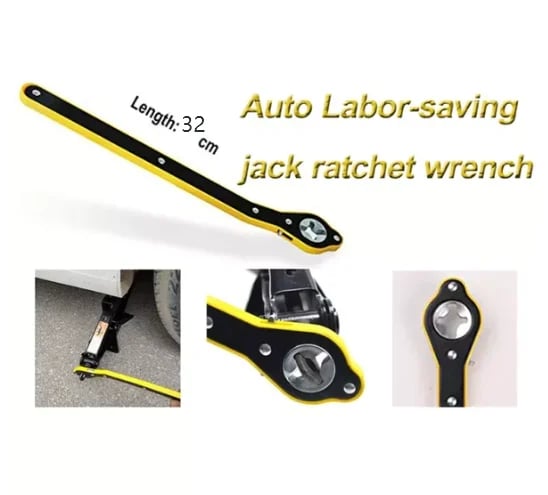 🎉Auto Labor-saving Jack Ratchet Wrench✈️