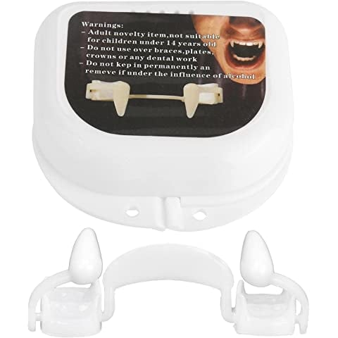 🎃Halloween Early Sale💀 Retractable Halloween Vampire Fangs🔥 Buy 1 get 1 free🔥 