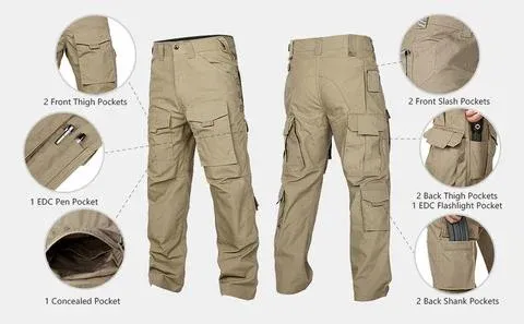 ✨LAST DAY SALE 70% OFF--Winter Multifunctional waterproof and tear proof tactical pants