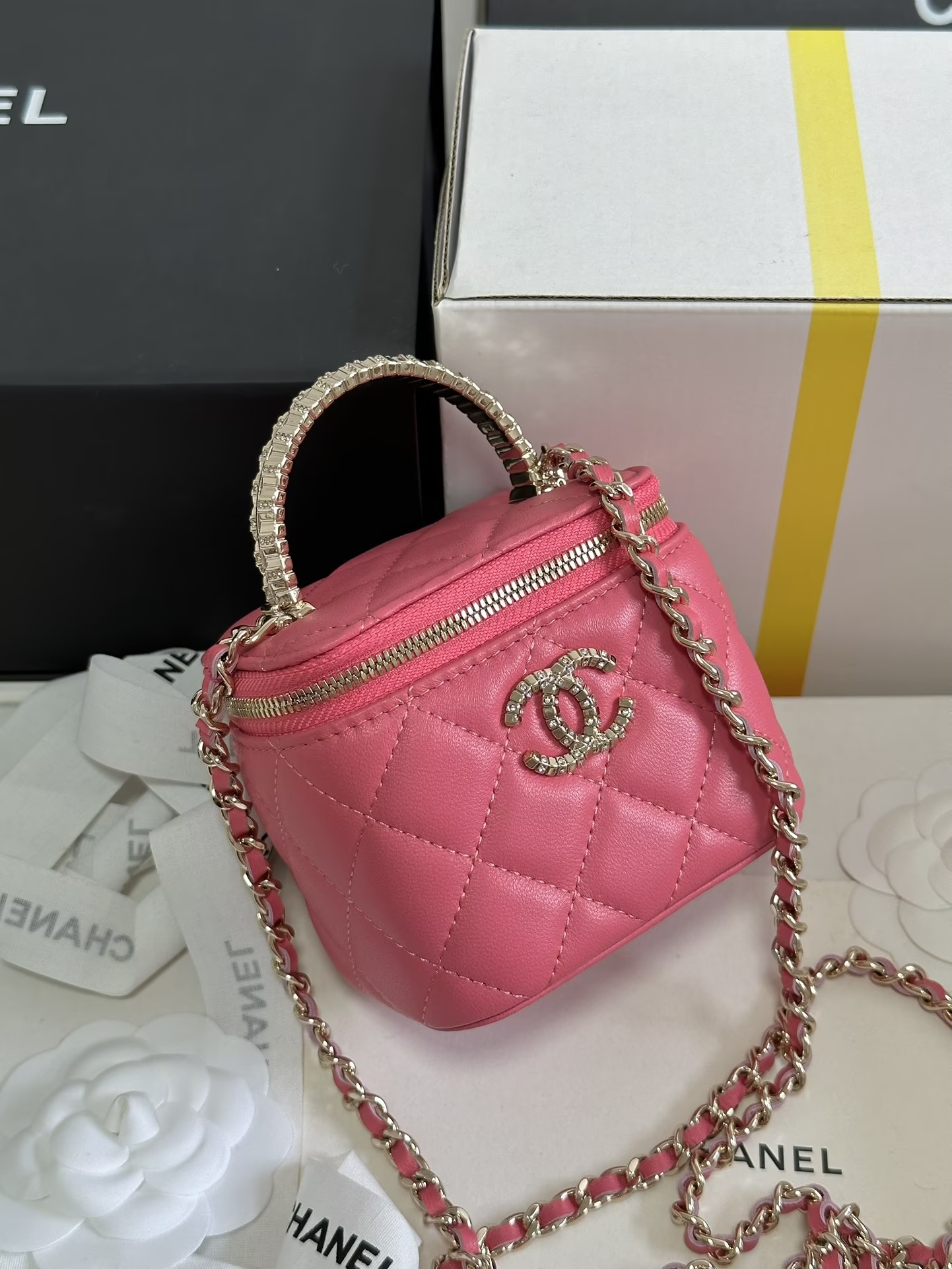 Cc new arrival 24B bucket bag pink