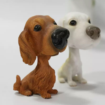 Custom Realistic Lifelike Bobbleheads for Dog Lovers, Car Desktop Home Accessories Ornament