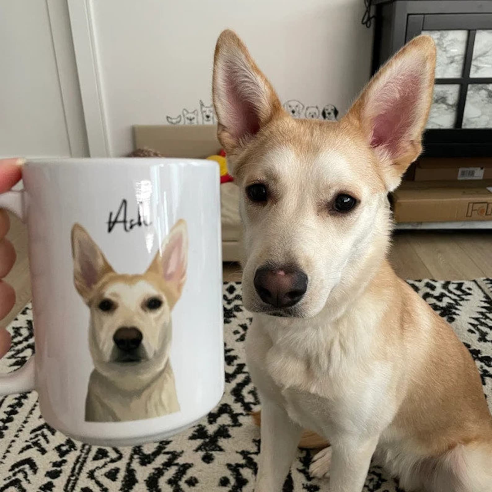 Personalized Dog Pet Photo Mug Dog Dad Dog Mom Mug