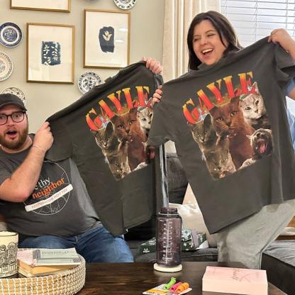 Custom Photo Vintage Tee For Pet Lover-Artloverhouse