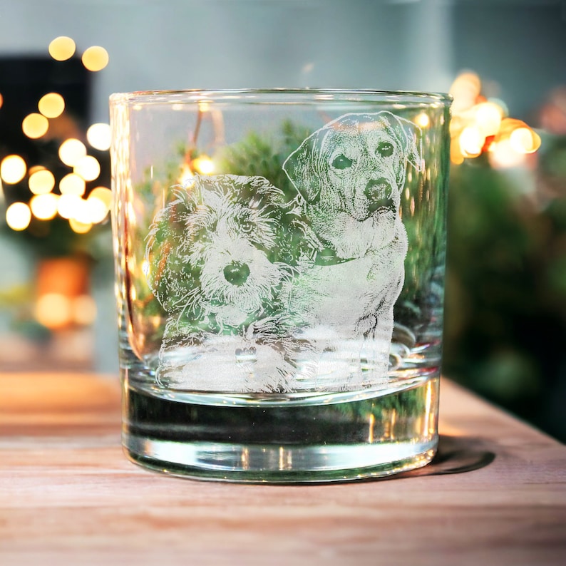 Custom Picture Rocks glass personalized whiskey glass-Artloverhouse
