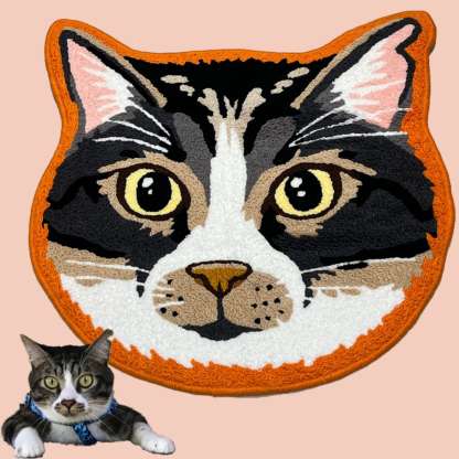Custom Pet Mat- Personalized Cartoon Pet Mat