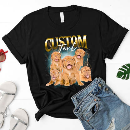Custom Dog Bootleg Shirt – Personalized Dog Version Sweatshirt