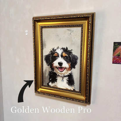 3D Embossed Pet Portrait Art – Custom Pet Wall Decor with Optional Graffiti Style – Personalized Dog, Cat, Bunny Gift for Pet Lovers