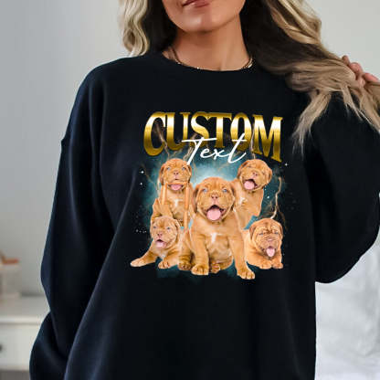Custom Dog Bootleg Shirt – Personalized Dog Version Sweatshirt