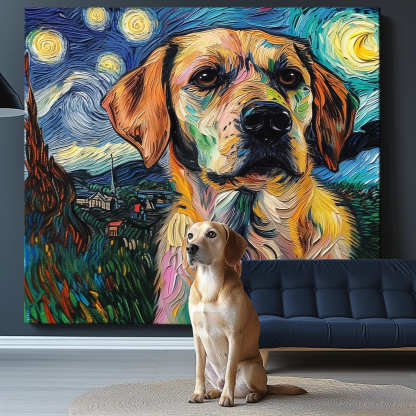 VG-Starry Night Canvas-Artloverhouse