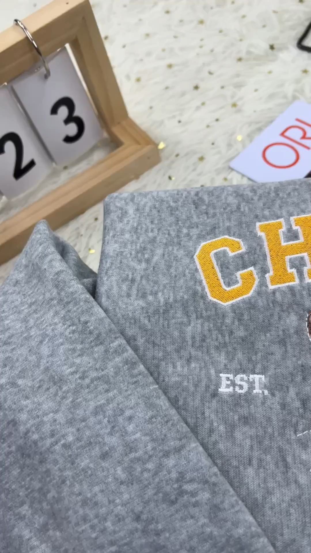 Custom Pet Portrait Cozy Pet Lover's Embroidered Pullover Embroidered Pet Memory Sweatshirt