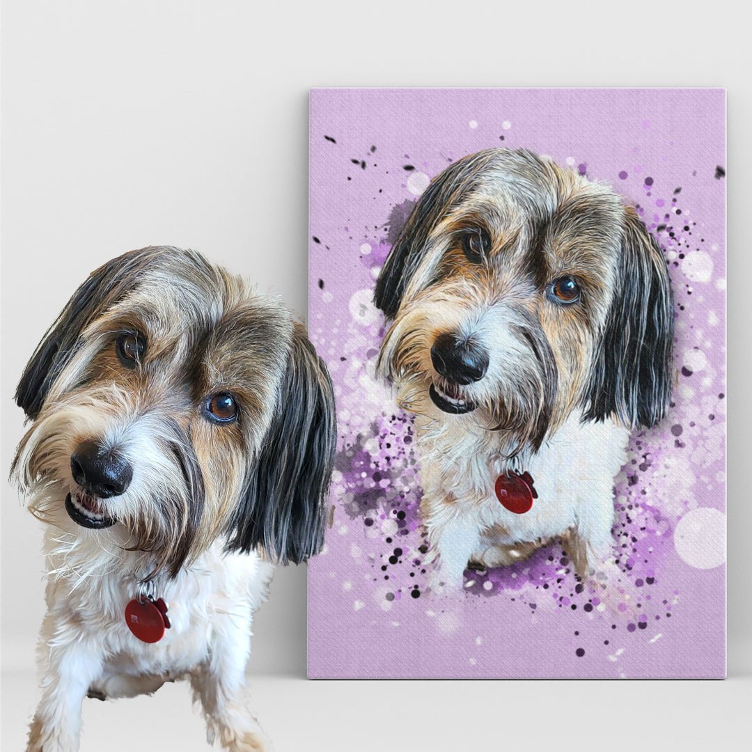 Personalized Pet Art - Canvas